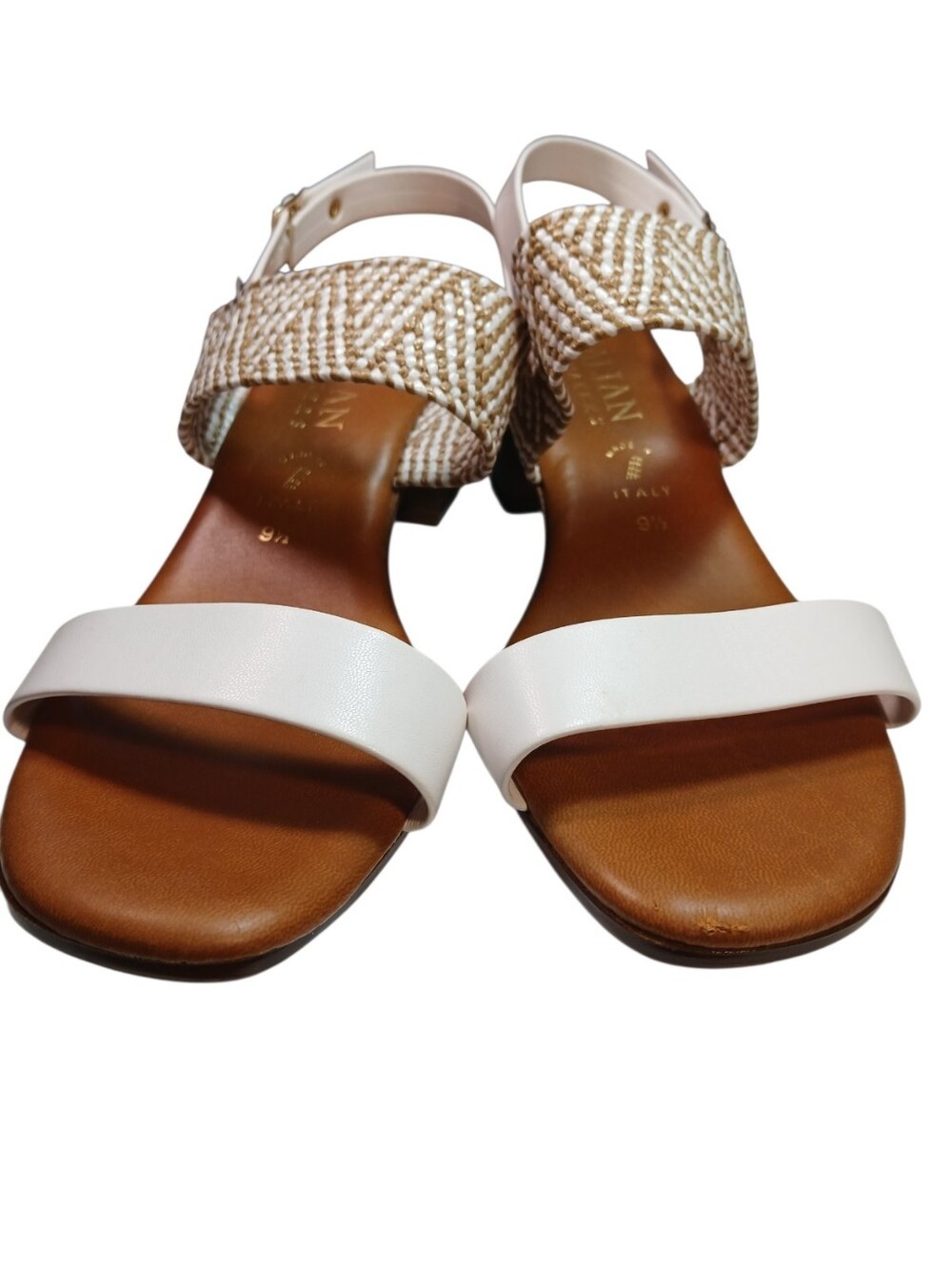 Italian Shoemaker 2" Heel Sandals sz 9.5 - Picture 4 of 9